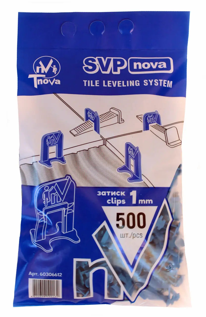 SVP - Croisillons autonivelants à cale 1 mm 500 pcs
