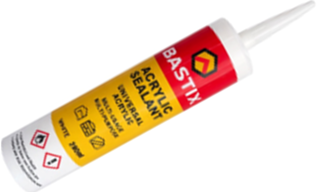 BASTIX - Mastic silicone TP spécial sanitaire cartouche de 280 ml