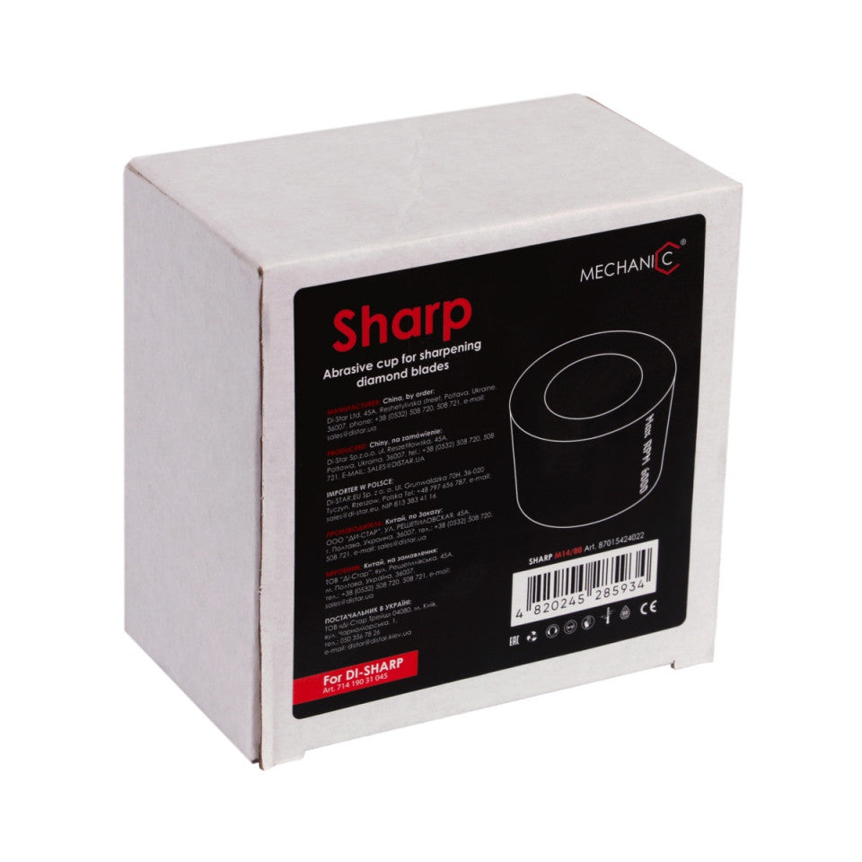 Mechanic ABRASIVE Cup Sharp by DISTAR – meule abrasive d’affûtage