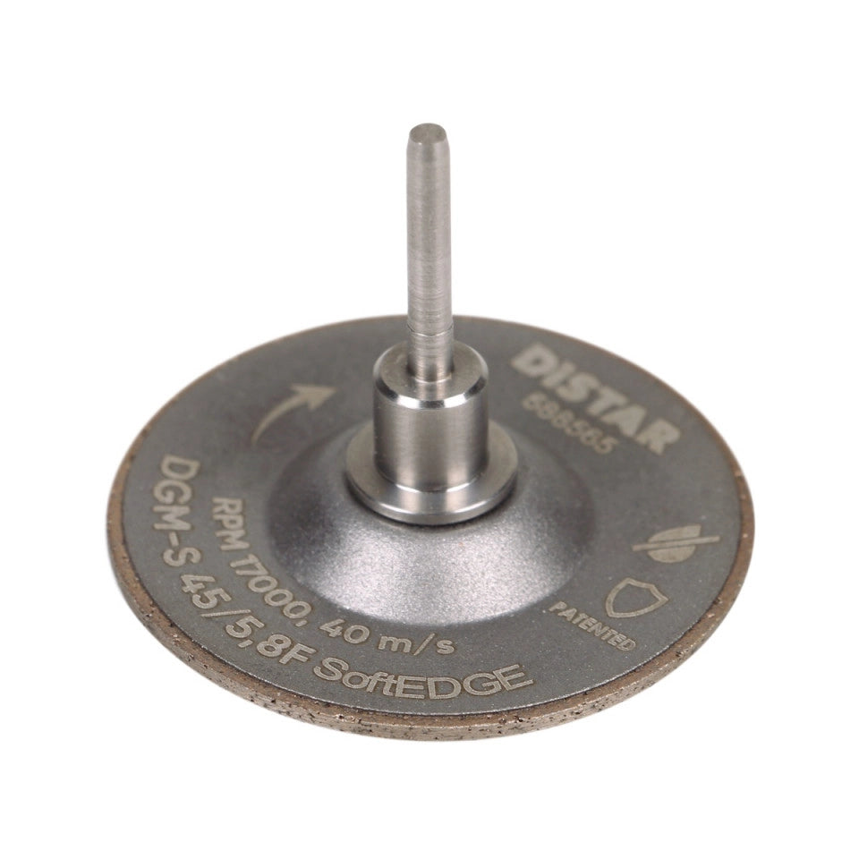 DISTAR SoftEDGE – Meule de rectification diamantée pour carrelage et grès cérame – Ø 45 mm
