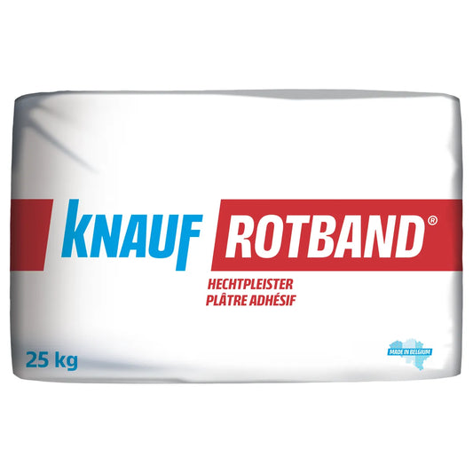Plâtre adhésif à lisser Knauf Rotband 30 kg