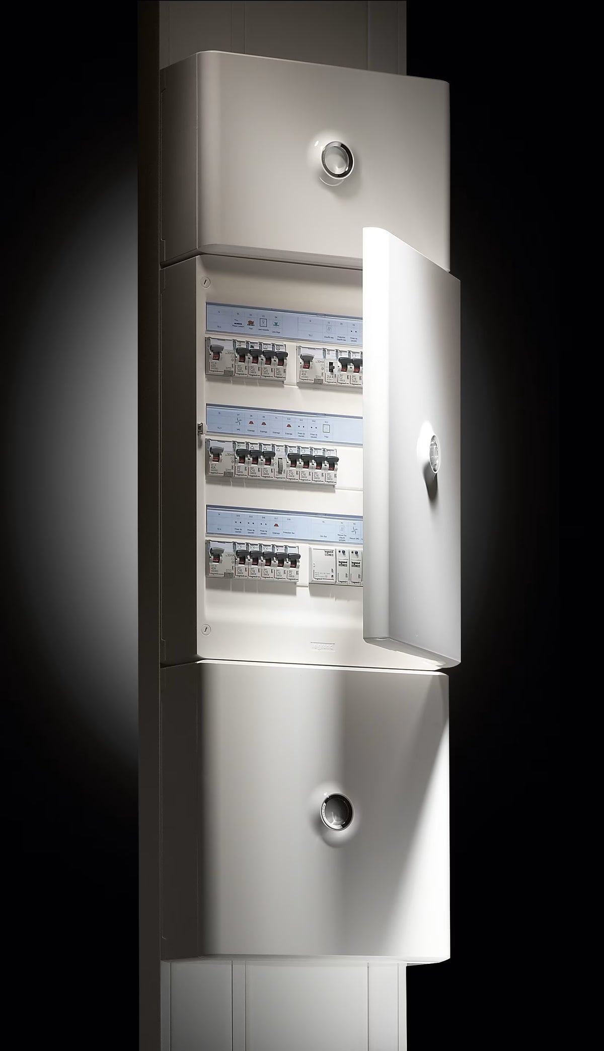 LEGRAND - Habillage + porte blanche pour platines de branchement Drivia - Blanc …