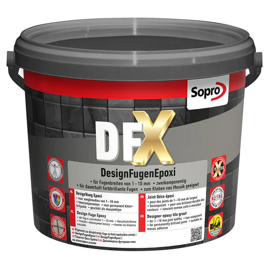 SOPRO - Joint époxy Sopro DFX Design Fugen Epoxi 56015 Bez Jura 3 kg