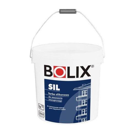 BOLIX - Peinture de façade à base de silicone Bolix SIL, blanche 10 l