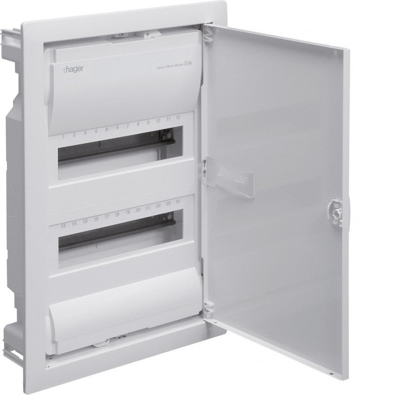 HAGER - Coffret de distribution encastré volta, 2 rangées 24 modules 755,50x348x …