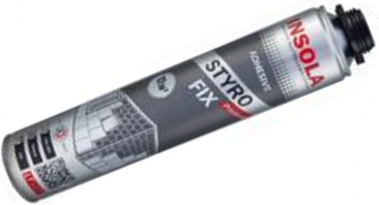 INSOLA - Colle-mousse INSOLA Styro Fix Premium 850 ml