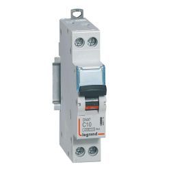 LEGRAND - Disjoncteur DNX3 4500 - vis/vis - U+N 230V~ 16A - 4,5kA - courbe C - 1