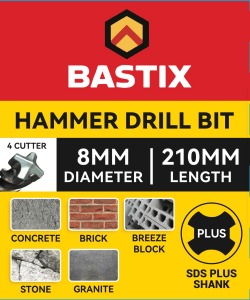 BASTIX - Forêt SDS Plus 8x210mm