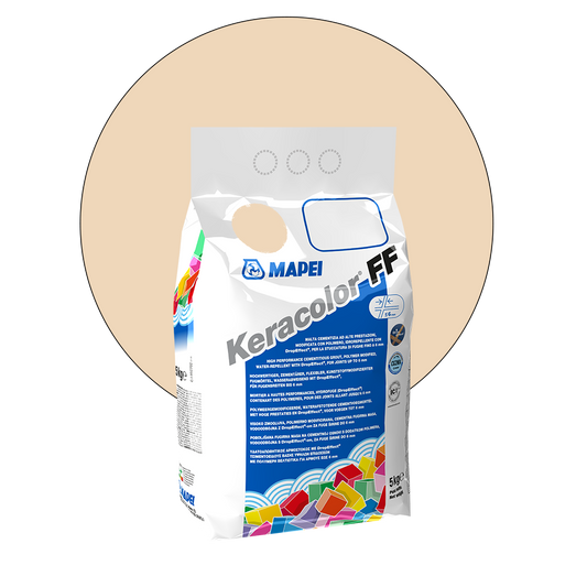 MAPEI - Mapei Tile Grout 5KG KERACOLOR FF 132 Beige 2000
