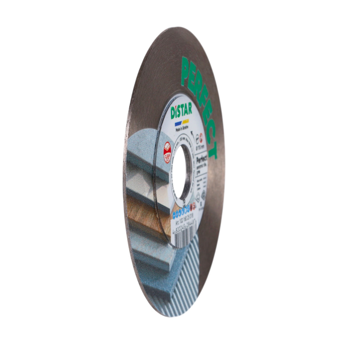 DISTAR Perfect – Disque diamanté haute précision pour carrelage et grès cérame – Ø 115 / 125 mm