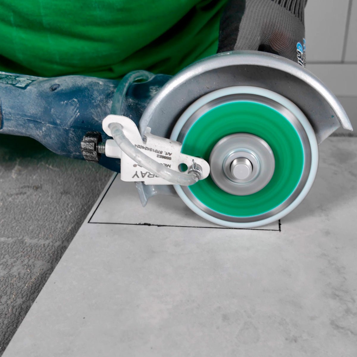 DISTAR Shine – Disque diamanté ultra-fin pour carrelage et grès cérame – Ø 100 / 125 mm