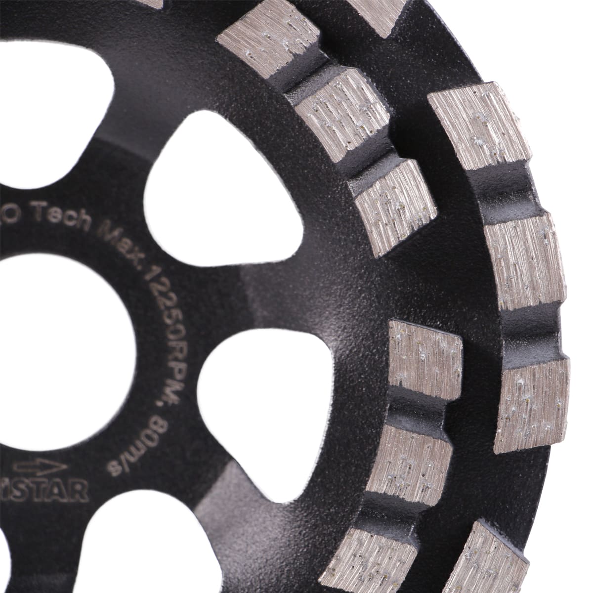 DISTAR Pro Tech – Meule boisseau diamantée pour béton et pierre – Ø 125 mm – 22,23 mm