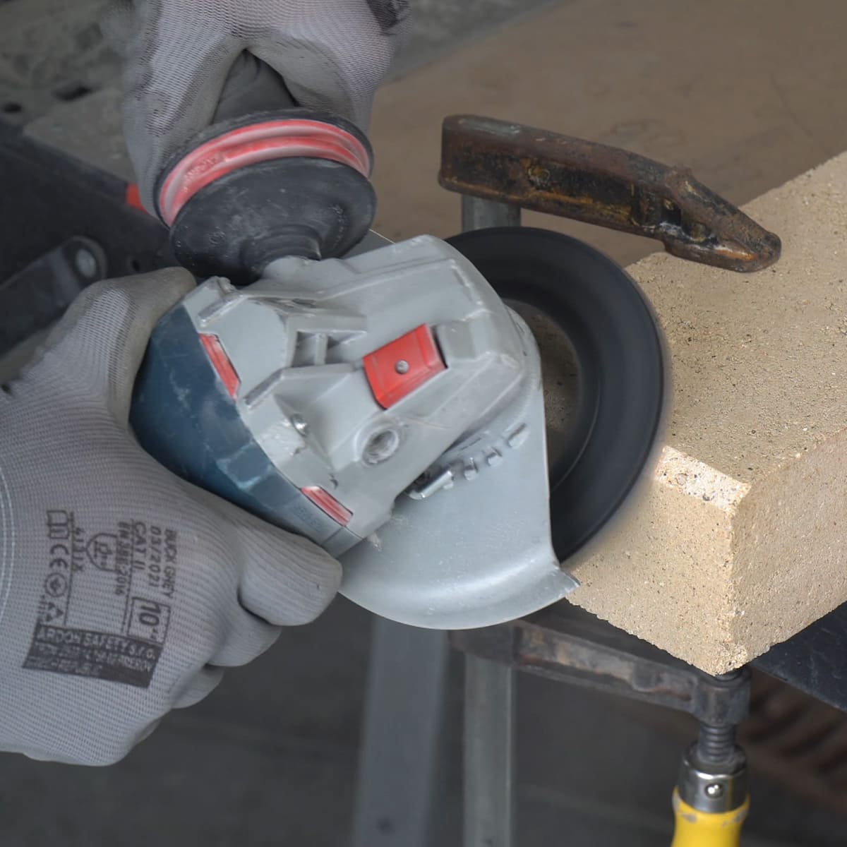 DISTAR Pro Tech – Meule boisseau diamantée pour béton et pierre – Ø 125 mm – 22,23 mm