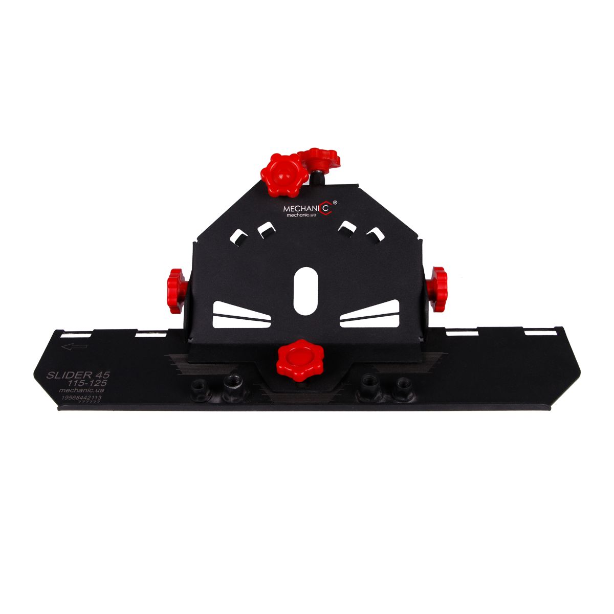 Mechanic SLIDER 45 2.0 by DISTAR – Guide de coupe à 45° pour meuleuse Ø 115 / 125 mm