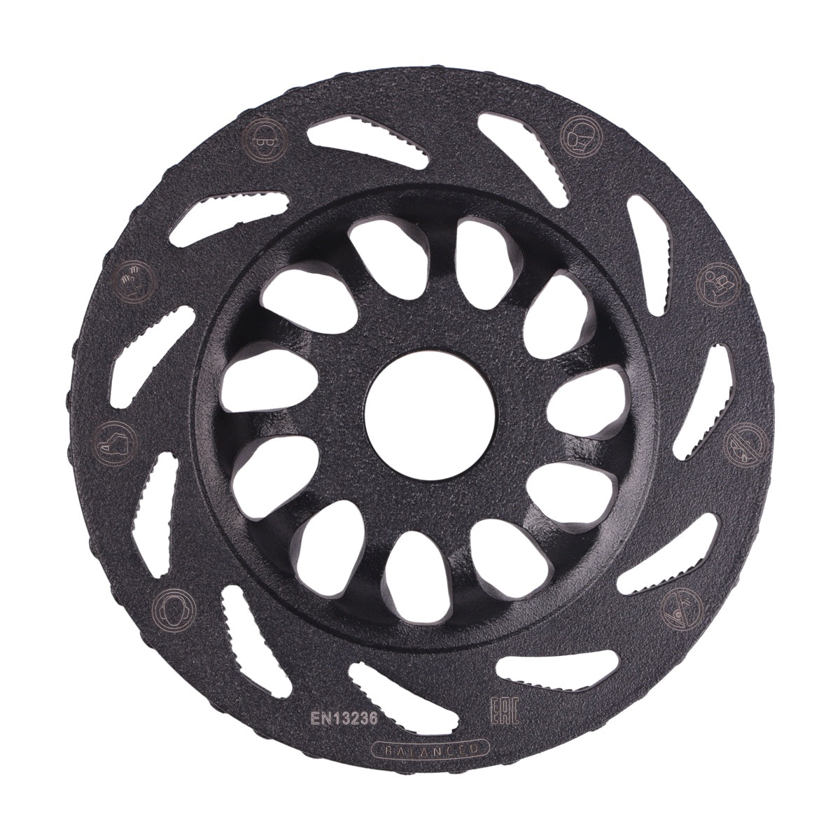 DISTAR Green Point – Meule diamantée légère 77 segments pour béton et revêtements – Ø 125 mm