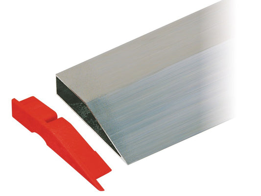 Règle aluminium biseautée (longueur 2m)