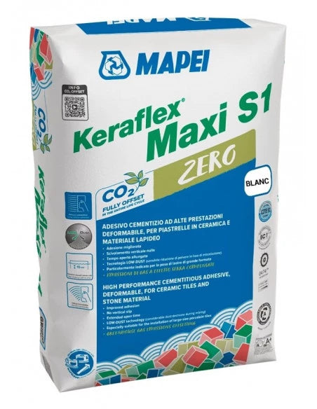 MAPEI - Mortier-colle Keraflex Extra S1 C2S1ET 25 kg BLANC