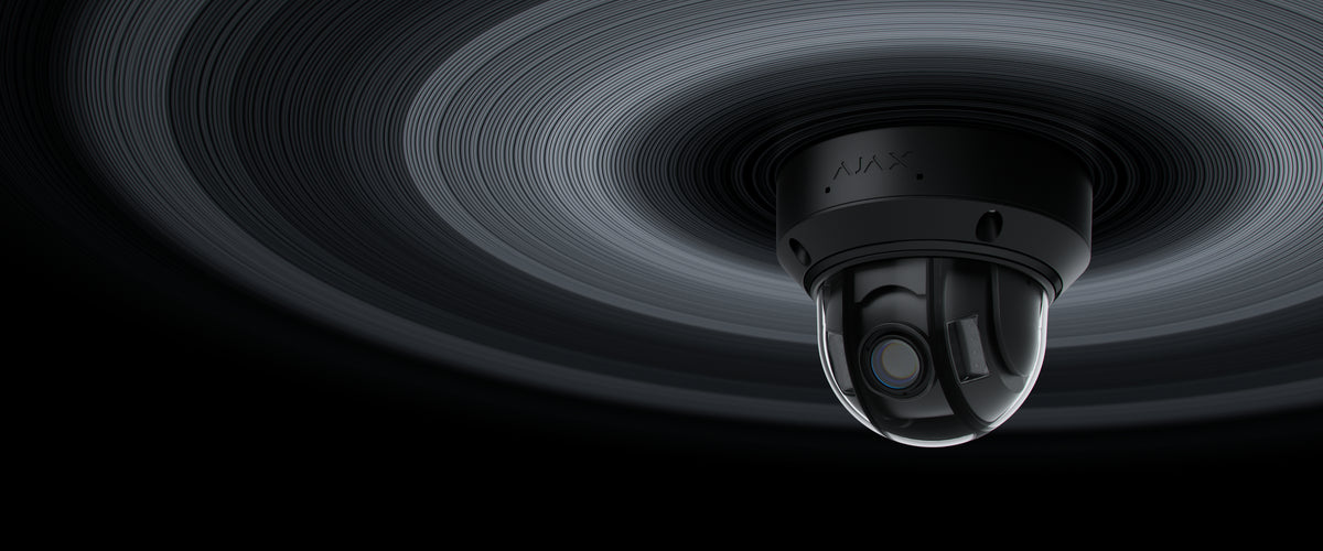 Ajax DomeCam HLVF – Caméra IP dôme à objectif varifocal – 5 / 8 Mp