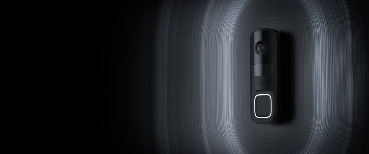 Ajax DoorBell – Sonnette vidéo avec IA et détecteur PIR