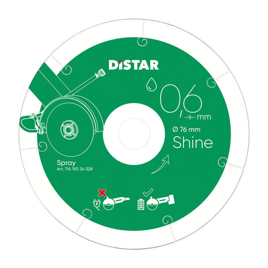DISTAR Shine 76 – disque diamanté
