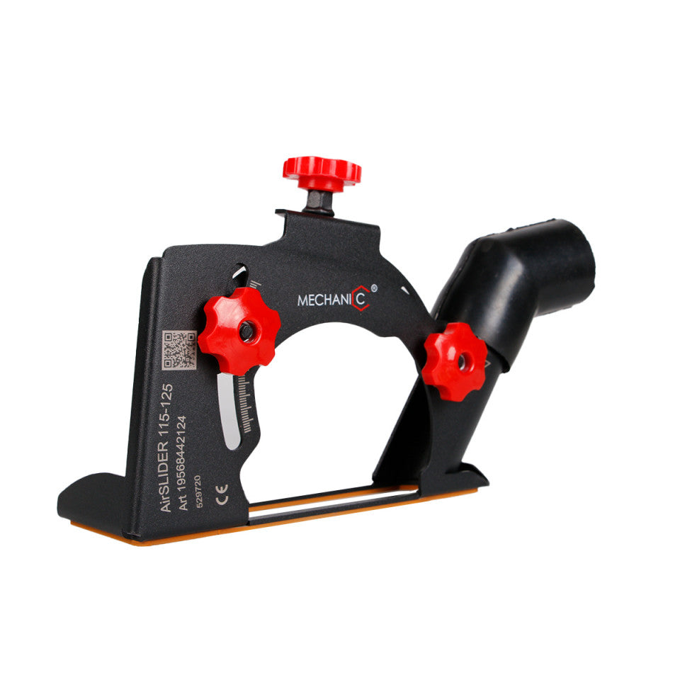DISTAR AirSLIDER 90x115-125 – guide de coupe pour meuleuse d’angle