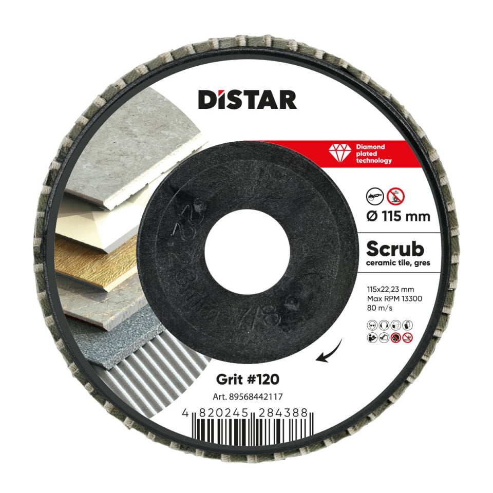 DISTAR Flap disc Scrub – disque diamanté