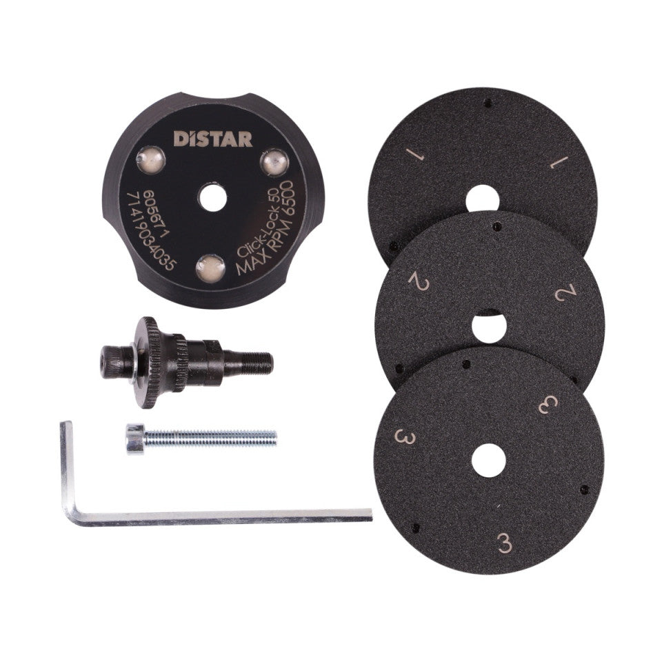 DISTAR Click-Lock 50 – support magnétique de disques de polissage